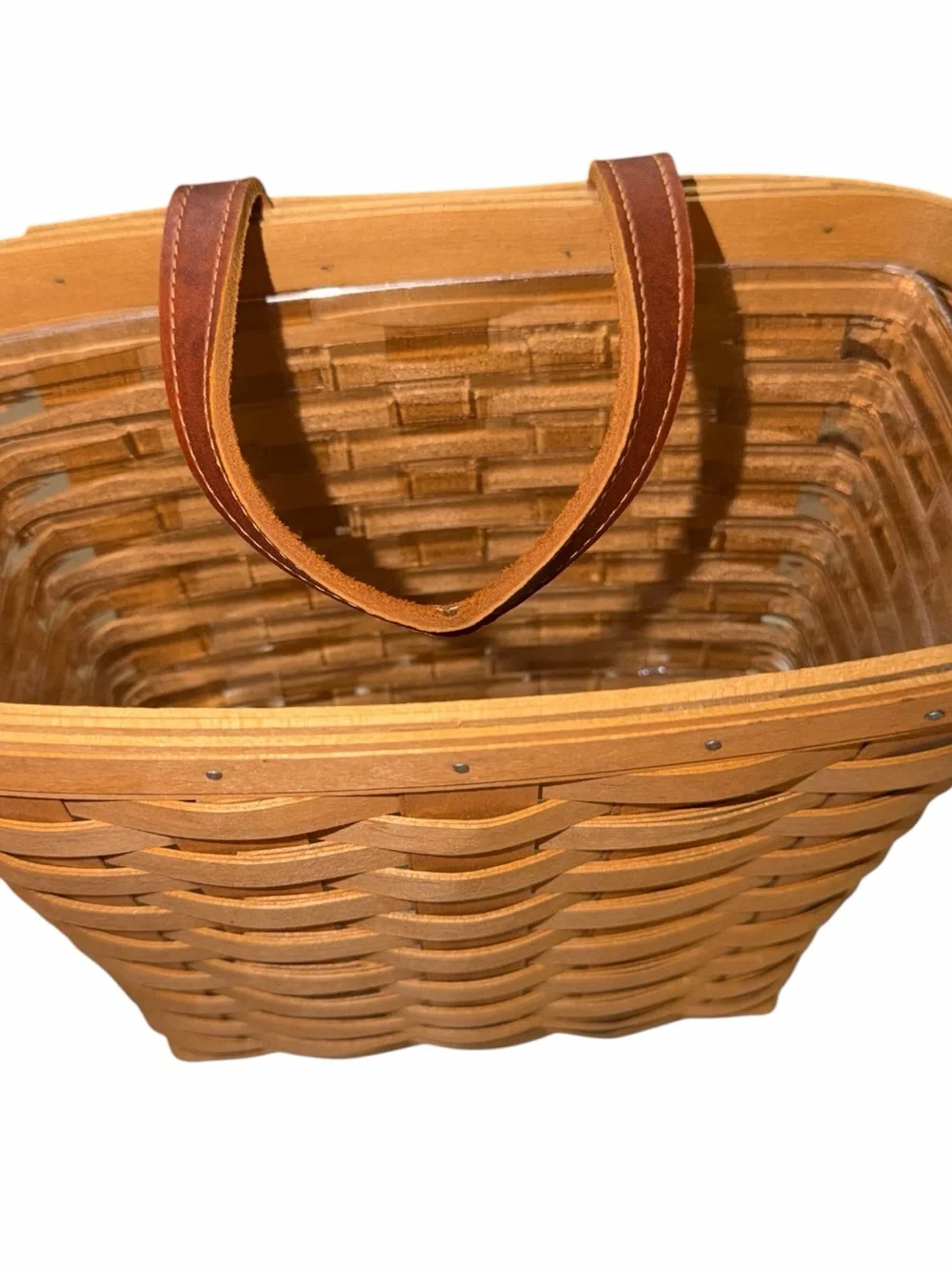 VINTAGE Tall Key Longaberger Basket